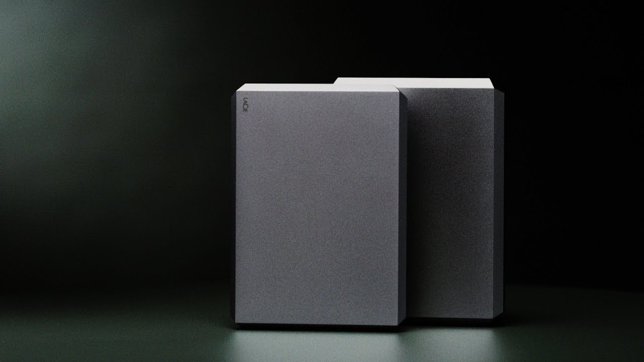 LaCie I The Mobile Drive - Sleek Design, Lavish Space