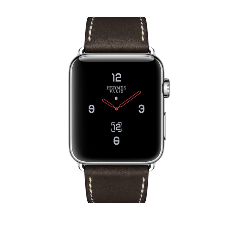 ébène barenia leather single tour deployment buckle