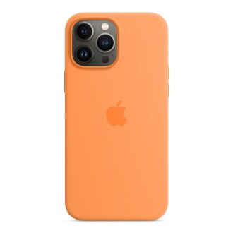 iPhone 13 Pro Max Silicone Case with MagSafe Marigold Price in Nigeria. Buy iPhone 13 Pro Max Silicone Case with MagSafe Marigold Online in Lagos and Abuja Nigeria