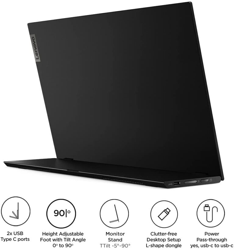 Lenovo ThinkVision M14 Portable Monitor Price in Lagos and Abuja Nigeria