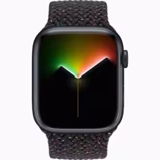 Apple Watch Series 9 Midnight Aluminum Case with Black Unity Braided Solo Loop price in Nigeria. Buy 2023 Apple Watch Series 9 in Lagos Abuja Port Harcourt Kano Kaduna Ilorin Ogun Abeokuta Ibadan Osun Ife Akure Ondo Benin Edo Bayelsa Uyo Eket Calabar Jos Plateau State Accra Ghana