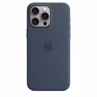 iPhone 15 Pro Max Storm Blue Silicone Case with MagSafe price in Nigeria. Buy Apple iPhone 15 Silicone Case in Lagos Abuja Port Harcourt Kano Kaduna Ilorin Ogun Abeokuta Ibadan Osun Ife Akure Ondo Benin Edo Bayelsa Uyo Eket Calabar Jos Plateau State Accra Ghana