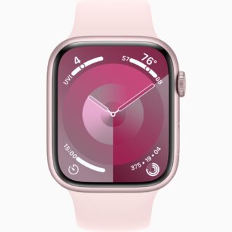 Apple Watch Series 9 Pink Aluminum Case with Light Pink Sport Band price in Nigeria. Buy 2023 Apple Watch Series 9 in Lagos Abuja Port Harcourt Kano Kaduna Ilorin Ogun Abeokuta Ibadan Osun Ife Akure Ondo Benin Edo Bayelsa Uyo Eket Calabar Jos Plateau State Accra Ghana