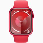 Apple Watch Series 9 PRODUCT RED Aluminum Case with Sport Band