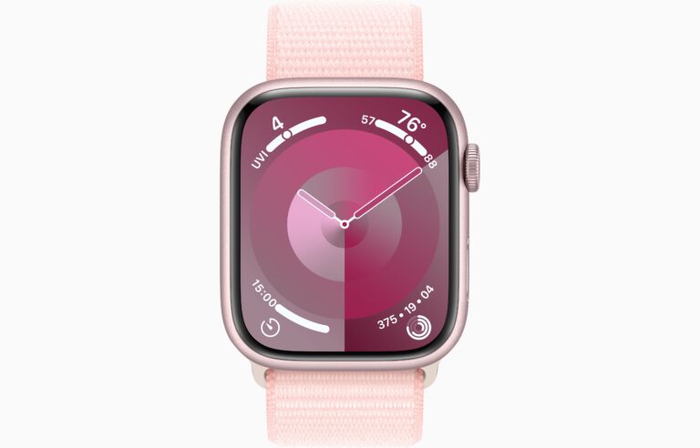 Apple Watch Series 9 Pink Aluminum Case with Light Pink Sport Loop price in Nigeria. Buy 2023 Apple Watch Series 9 in Lagos Abuja Port Harcourt Kano Kaduna Ilorin Ogun Abeokuta Ibadan Osun Ife Akure Ondo Benin Edo Bayelsa Uyo Eket Calabar Jos Plateau State Accra Ghana