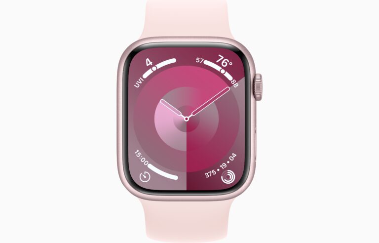 Apple Watch Series 9 Pink Aluminum Case with Light Pink Solo Loop price in Nigeria. Buy 2023 Apple Watch Series 9 in Lagos Abuja Port Harcourt Kano Kaduna Ilorin Ogun Abeokuta Ibadan Osun Ife Akure Ondo Benin Edo Bayelsa Uyo Eket Calabar Jos Plateau State Accra Ghana
