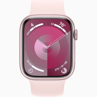Apple Watch Series 9 Pink Aluminum Case with Light Pink Solo Loop price in Nigeria. Buy 2023 Apple Watch Series 9 in Lagos Abuja Port Harcourt Kano Kaduna Ilorin Ogun Abeokuta Ibadan Osun Ife Akure Ondo Benin Edo Bayelsa Uyo Eket Calabar Jos Plateau State Accra Ghana