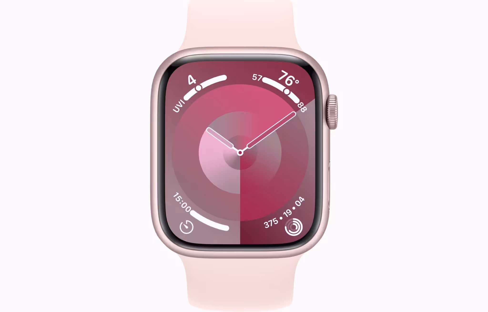 Apple Watch Series 9 Pink Aluminum Case with Light Pink Solo Loop price in Nigeria. Buy 2023 Apple Watch Series 9 in Lagos Abuja Port Harcourt Kano Kaduna Ilorin Ogun Abeokuta Ibadan Osun Ife Akure Ondo Benin Edo Bayelsa Uyo Eket Calabar Jos Plateau State Accra Ghana