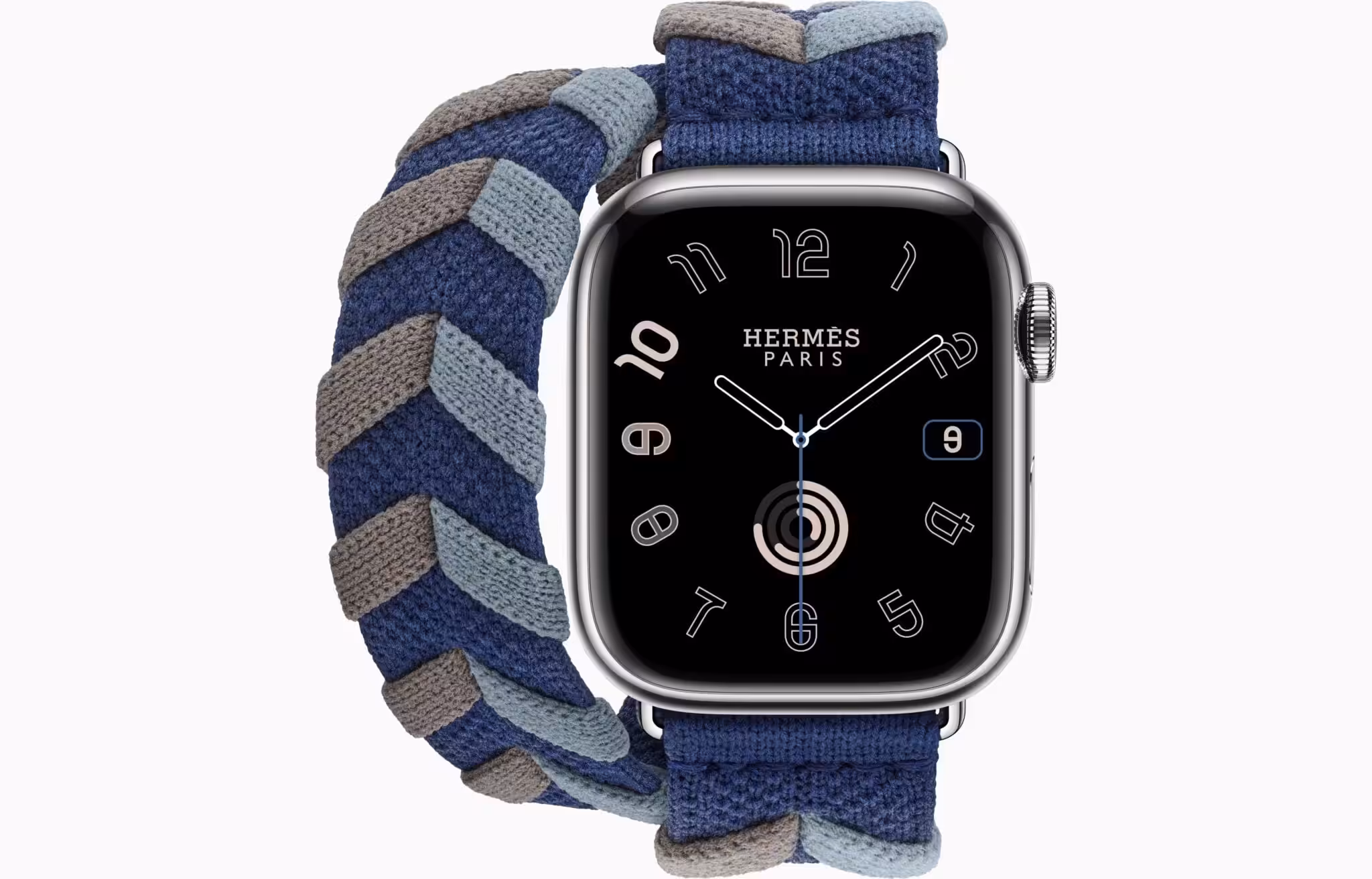 Apple Watch Hermès Silver Stainless Steel Case with Noir Bridon Double Tour 45mm price in Nigeria. Buy 2023 Apple Watch Hermès in Lagos Abuja Port Harcourt Kano Kaduna Ilorin Ogun Abeokuta Ibadan Osun Ife Akure Ondo Benin Edo Bayelsa Uyo Eket Calabar Jos Plateau State Accra Ghana