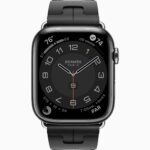 Apple Watch Hermès Space Black Stainless Steel Case with Kilim Single Tour
