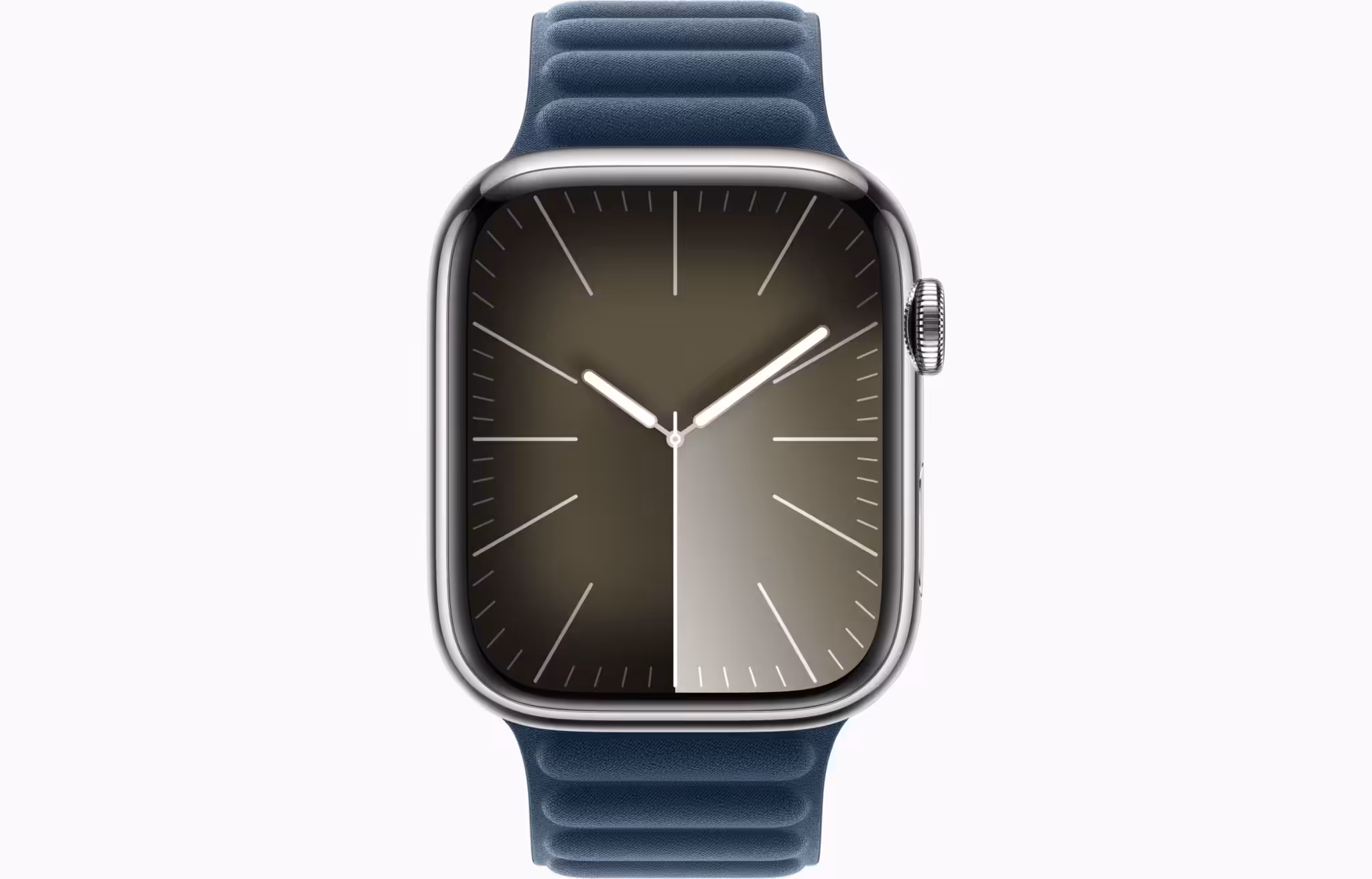 Apple Watch Series 9 Silver Stainless Steel with Pacific Blue Magnetic Link price in Nigeria. Buy 2023 Apple Watch Stainless Steel Series 9 in Lagos Abuja Port Harcourt Kano Kaduna Ilorin Ogun Abeokuta Ibadan Osun Ife Akure Ondo Benin Edo Bayelsa Uyo Eket Calabar Jos Plateau State Accra Ghana