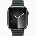Apple Watch Series 9 Graphite Stainless Steel with Magnetic Link
