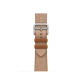 Apple Watch Hermès Gold/Ecru Toile H Single Tour price in Nigeria. Buy 2023 Apple Watch Hermès in Lagos Abuja Port Harcourt Kano Kaduna Ilorin Ogun Abeokuta Ibadan Osun Ife Akure Ondo Benin Edo Bayelsa Uyo Eket Calabar Jos Plateau State Accra Ghana