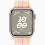 Apple Watch Series 9 Pink Aluminum Case with Nike Sport Loop