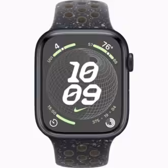 Apple Watch Series 9 Midnight Aluminum Case with Midnight Sky Nike Sport Band price in Nigeria. Buy 2023 Apple Watch Nike Series 9 in Lagos Abuja Port Harcourt Kano Kaduna Ilorin Ogun Abeokuta Ibadan Osun Ife Akure Ondo Benin Edo Bayelsa Uyo Eket Calabar Jos Plateau State Accra Ghana