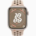 Apple Watch Series 9 Starlight Aluminum Case with Nike Sport Band