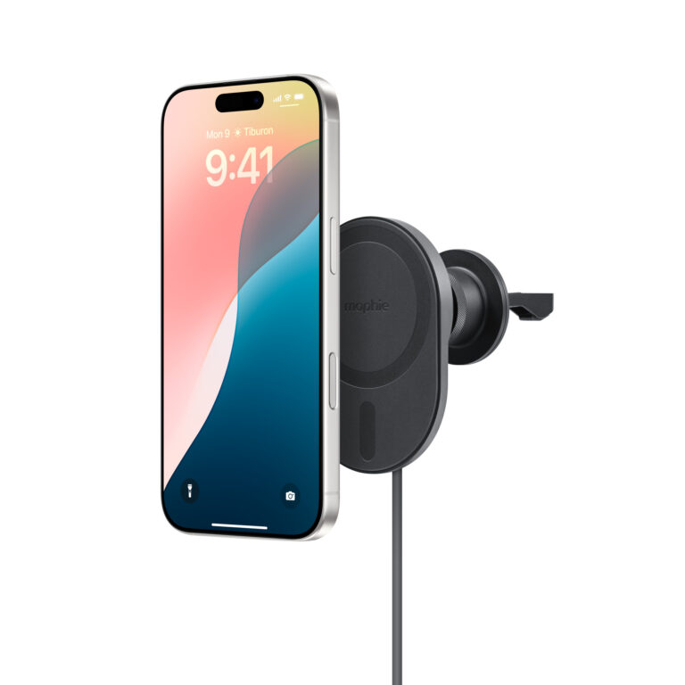 mophie Magnetic Wireless Charging Car Vent Mount (MagSafe compatible) price in Nigeria. Buy Car Charger MagSafe in Lagos Abuja Nigeria Port Harcourt Kano Kaduna Ilorin Ogun Abeokuta Ibadan Osun Ife Akure Ondo Benin Edo Bayelsa Uyo Eket Calabar Jos Plateau State Accra Ghana