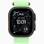 Apple Watch Ultra 3 with Ocean Band with Black Case and Neon Green Band price in Nigeria. Buy 2025 Apple Watch Ultra 3 in Lagos Abuja Nigeria Port Harcourt Kano Kaduna Ilorin Ogun Abeokuta Ibadan Osun Ife Akure Ondo Benin Edo Bayelsa Uyo Eket Calabar Jos Plateau State Accra Ghana