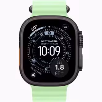Apple Watch Ultra 3 with Ocean Band with Black Case and Neon Green Band price in Nigeria. Buy 2025 Apple Watch Ultra 3 in Lagos Abuja Nigeria Port Harcourt Kano Kaduna Ilorin Ogun Abeokuta Ibadan Osun Ife Akure Ondo Benin Edo Bayelsa Uyo Eket Calabar Jos Plateau State Accra Ghana