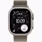 Apple Watch Ultra 3 with Natural Titanium Milanese Loop price in Nigeria. Buy 2025 Apple Watch Ultra 3 in Lagos Abuja Nigeria Port Harcourt Kano Kaduna Ilorin Ogun Abeokuta Ibadan Osun Ife Akure Ondo Benin Edo Bayelsa Uyo Eket Calabar Jos Plateau State Accra Ghana