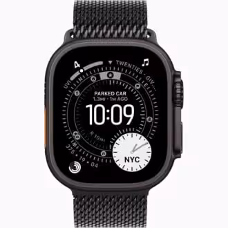 Apple Watch Ultra 3 with Black Titanium Milanese Loop price in Nigeria. Buy 2025 Apple Watch Ultra 3 in Lagos Abuja Nigeria Port Harcourt Kano Kaduna Ilorin Ogun Abeokuta Ibadan Osun Ife Akure Ondo Benin Edo Bayelsa Uyo Eket Calabar Jos Plateau State Accra Ghana